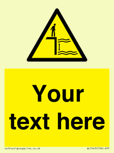 Custom Warning variable water depth